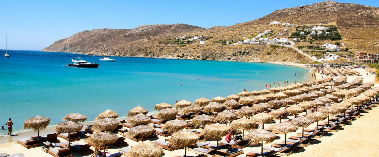 Kalo Livadi Beach Mykonos 